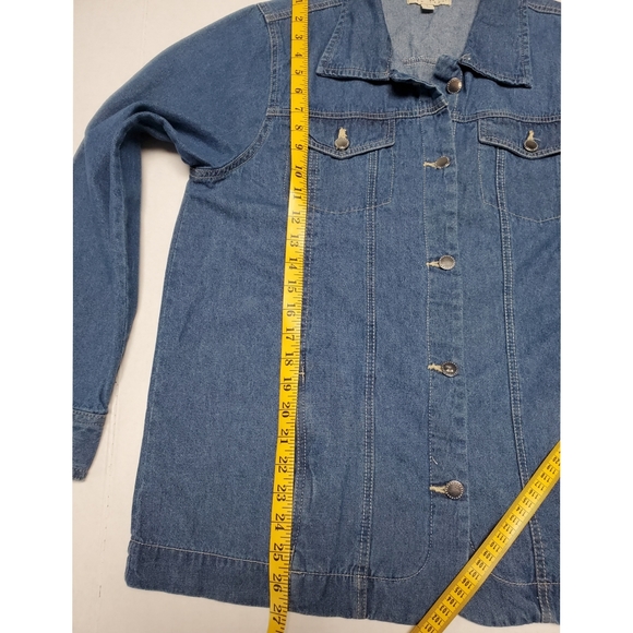 Turtle bay NY denim Shirt women size L - Picture 7 of 8